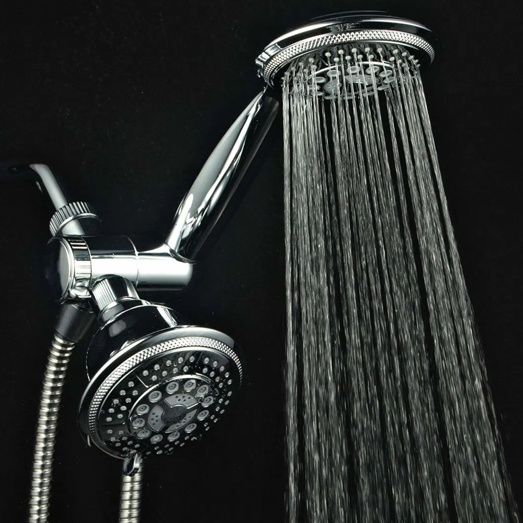 Hotelspa 24-Setting Slimline Showerhead and Hand Shower Combo