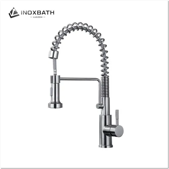 Watermark Listed Stainless Steel Kitchen Faucet Industrial Grade Leak Resistant Tap 