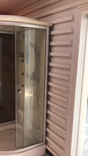 Acrylic Round Computer Panel Shower Combo with Tub (TL