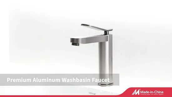 Unique Mixer Design Gun Metal Color Full Washroom Basin Faucet with Hot and Cold Function 