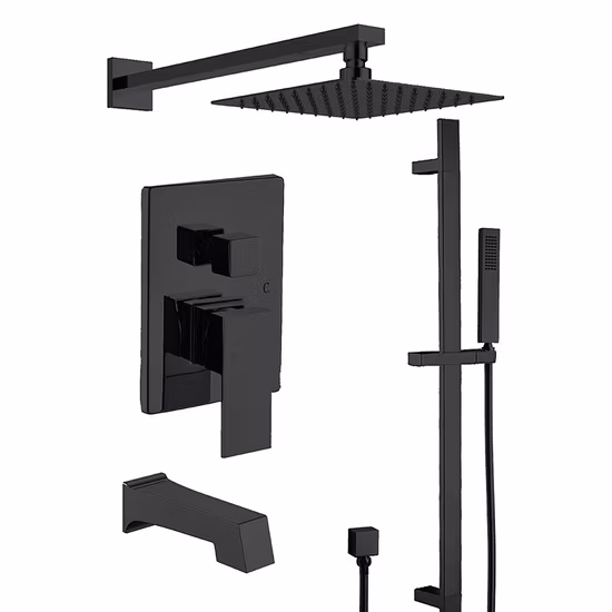 Thermostatic Shower Set Shower Head Bathroom Handheld Shower