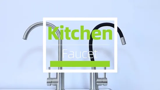 Sanipro Pull out Tap Silica Gel Hose Any Direction Rotation Kitchen Faucet 