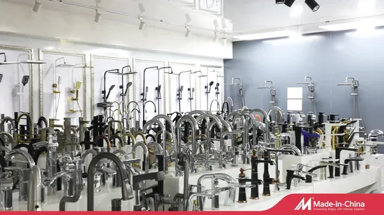 Bathroom Brass Rainfall Shower System Wall Mount Shower Set Shower Mixer Faucet Set 