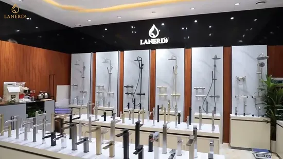 Luxurious Black Brass Shower Faucet with Rainfall and Body Jets 