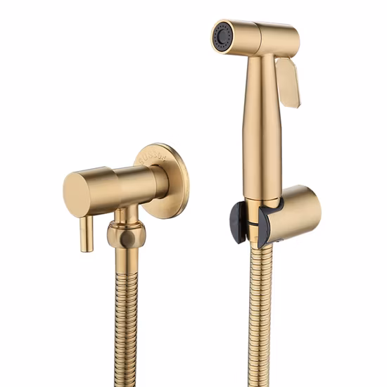 Brass Chrome Bathroom Toilet Bidet Sprayer