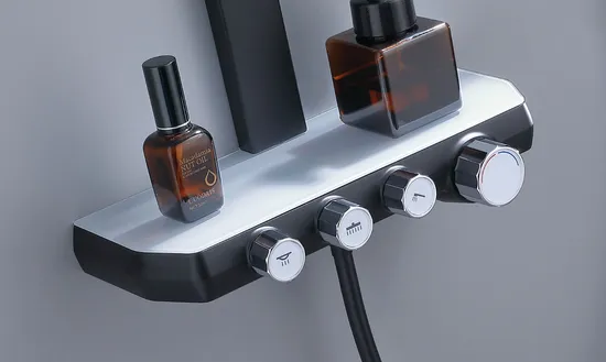 Bathroom Accessories Wall Adjustable Shower Head Holder Rotating Sliding Bars 
