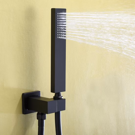 New Design Rainfall and Waterfall Shower Heads with Handheld Shower