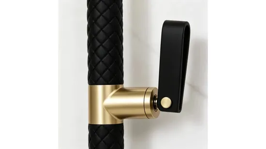 Brushed Golden Stainless Steel Single Handle Pull Down Kitchen Faucet 