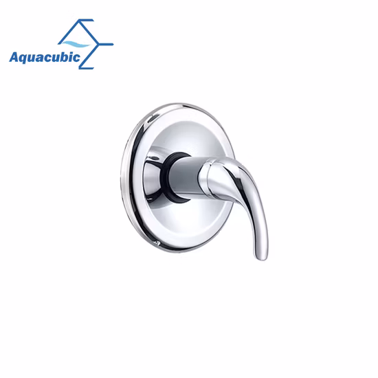 Aquacubic Modern Single Handle Tub and Shower Faucet System with Single